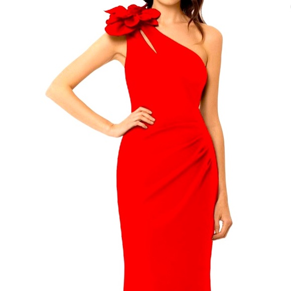 Xscape Dresses & Skirts - XSCAPE Maxi Red Gown